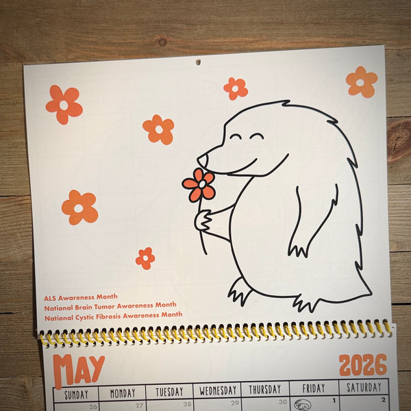 Trent’s 2026 Calendar