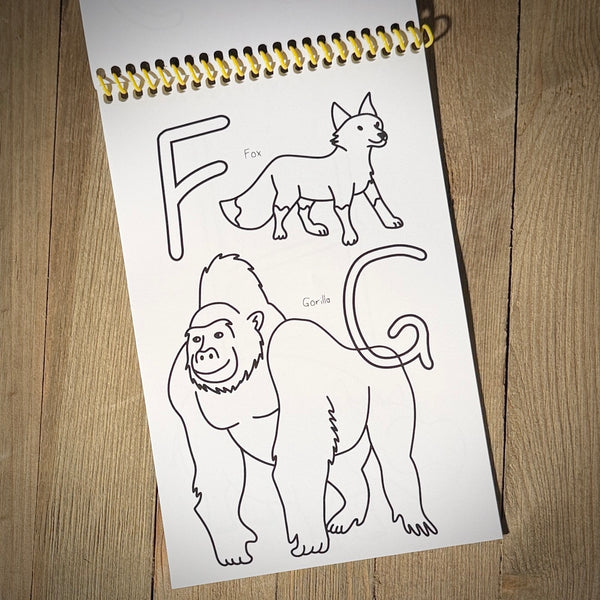 Trent's Alphabet Zoo Companion Coloring Book