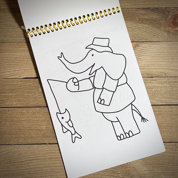 Trent's Super Sweet Summertime Limited Edition Coloring Book