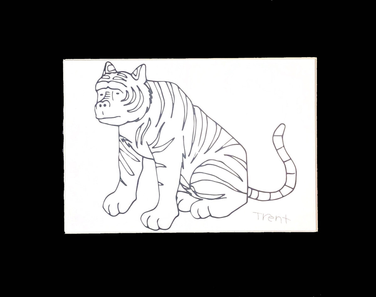 TigerGorilla Drawings By Trent