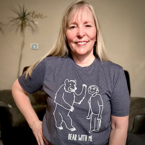 Bear With Me - Adult Autism Tee