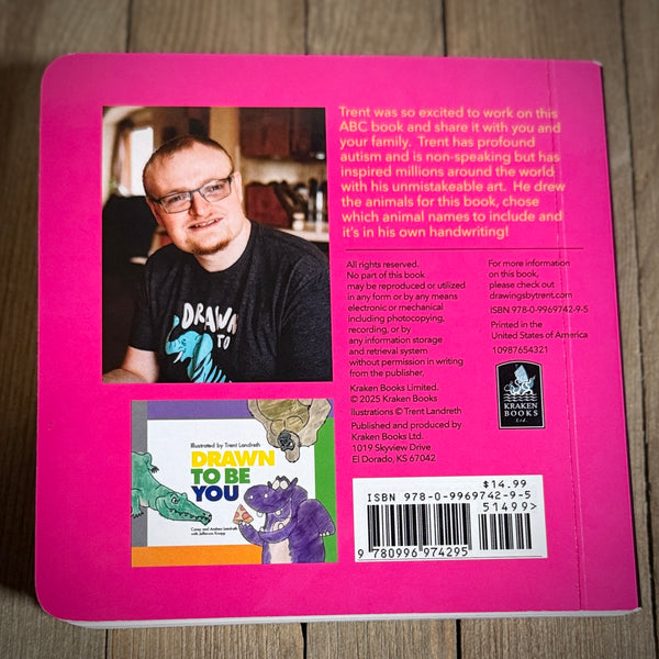 Trent's Alphabet Zoo Board Book