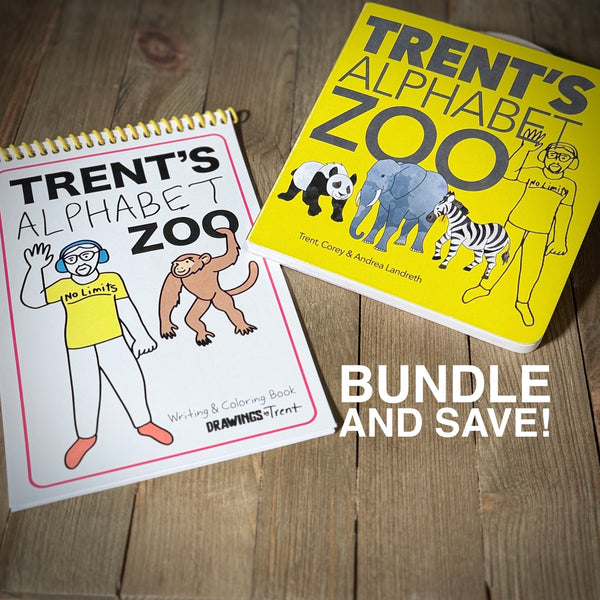 Trent's Alphabet Zoo Board Book
