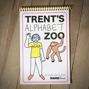 Trent's Alphabet Zoo Companion Coloring Book