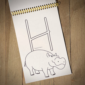 Trent's Alphabet Zoo Companion Coloring Book
