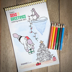 Trent's Seas & Greetings Coloring Book 2025