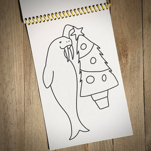 Trent's Seas & Greetings Coloring Book 2025