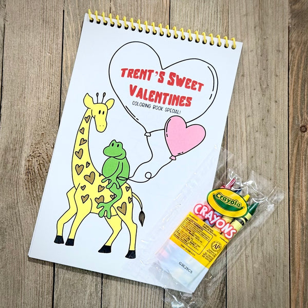 Trent's Sweet Valentines Coloring Book