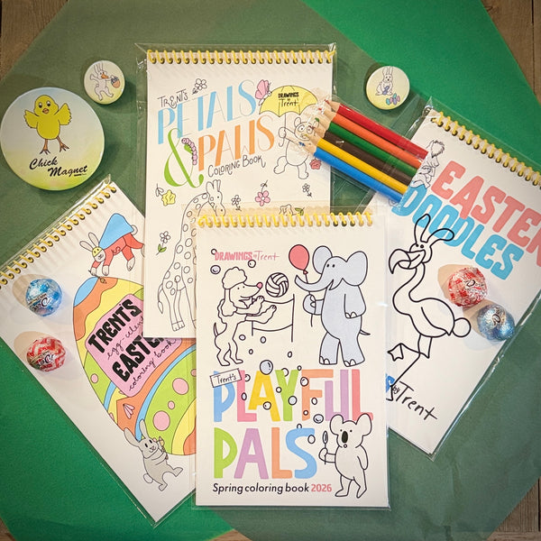 Color-Me-Spring Easter Basket