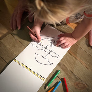Trent’s Beach Buddies Limited Edition Summer Animal Coloring Book