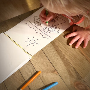 Trent’s Beach Buddies Limited Edition Summer Animal Coloring Book