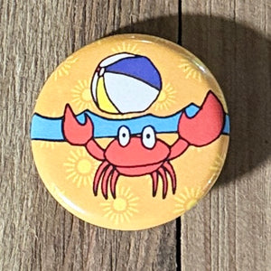 Beach Buddies Pinback Button Pack