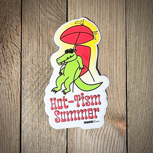 Hot-Tism Summer Chillin' Alligator Decal