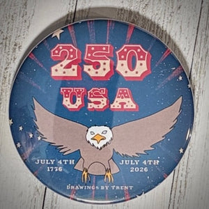 USA 250 Button Pack