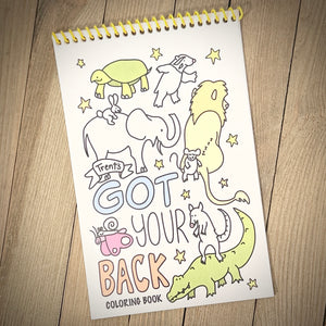 Trent's Got Your Back Coloring Book