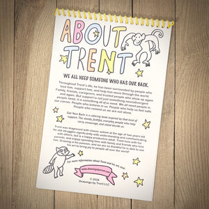 Trent's Got Your Back Coloring Book