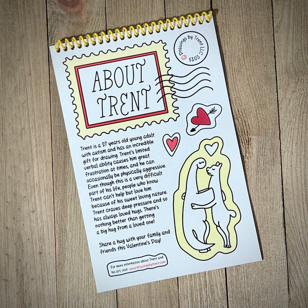 Trent's Hearts & Hugs Limited Edition Coloring Book