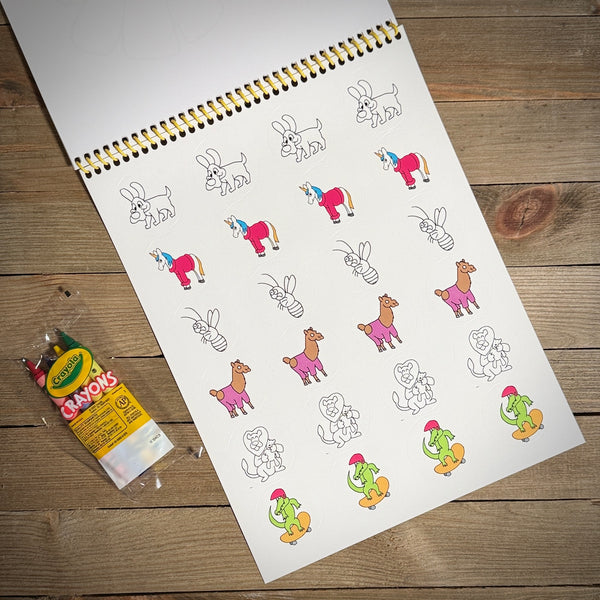 Trent's Quirky Requests Coloring Book Pack