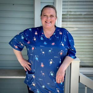 Nightingale Scrub Tops