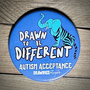 Autism Acceptance Button Pack