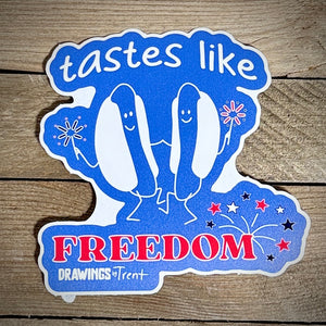 Tastes Like Freedom Decal