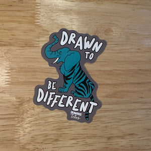 Drawn to be Different Decal