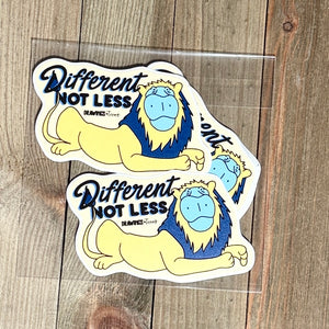Different Not Less Decal - Fred