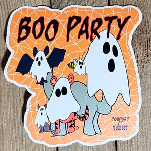 Boo Party Decal