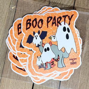 Boo Party Decal
