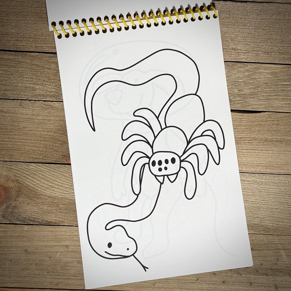 Trent's Happy Haunting Limited Edition Coloring Book