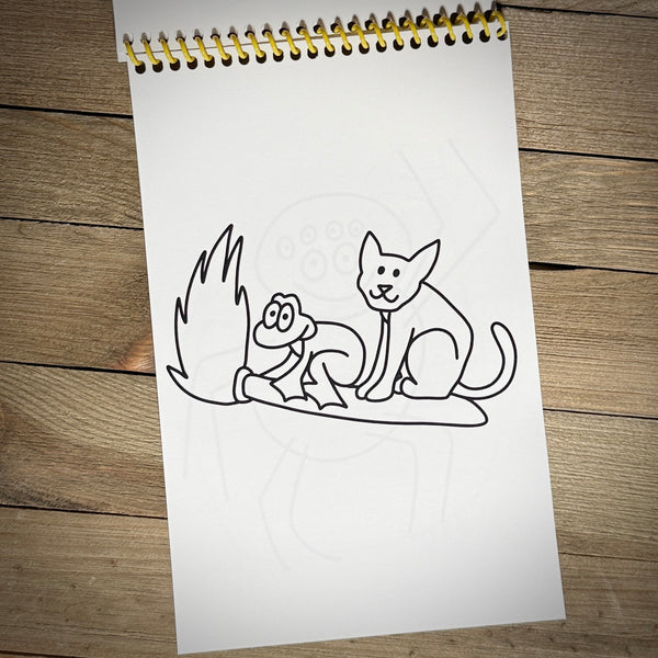 Trent's Happy Haunting Limited Edition Coloring Book