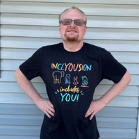 InclYOUsion Includes YOU Tee