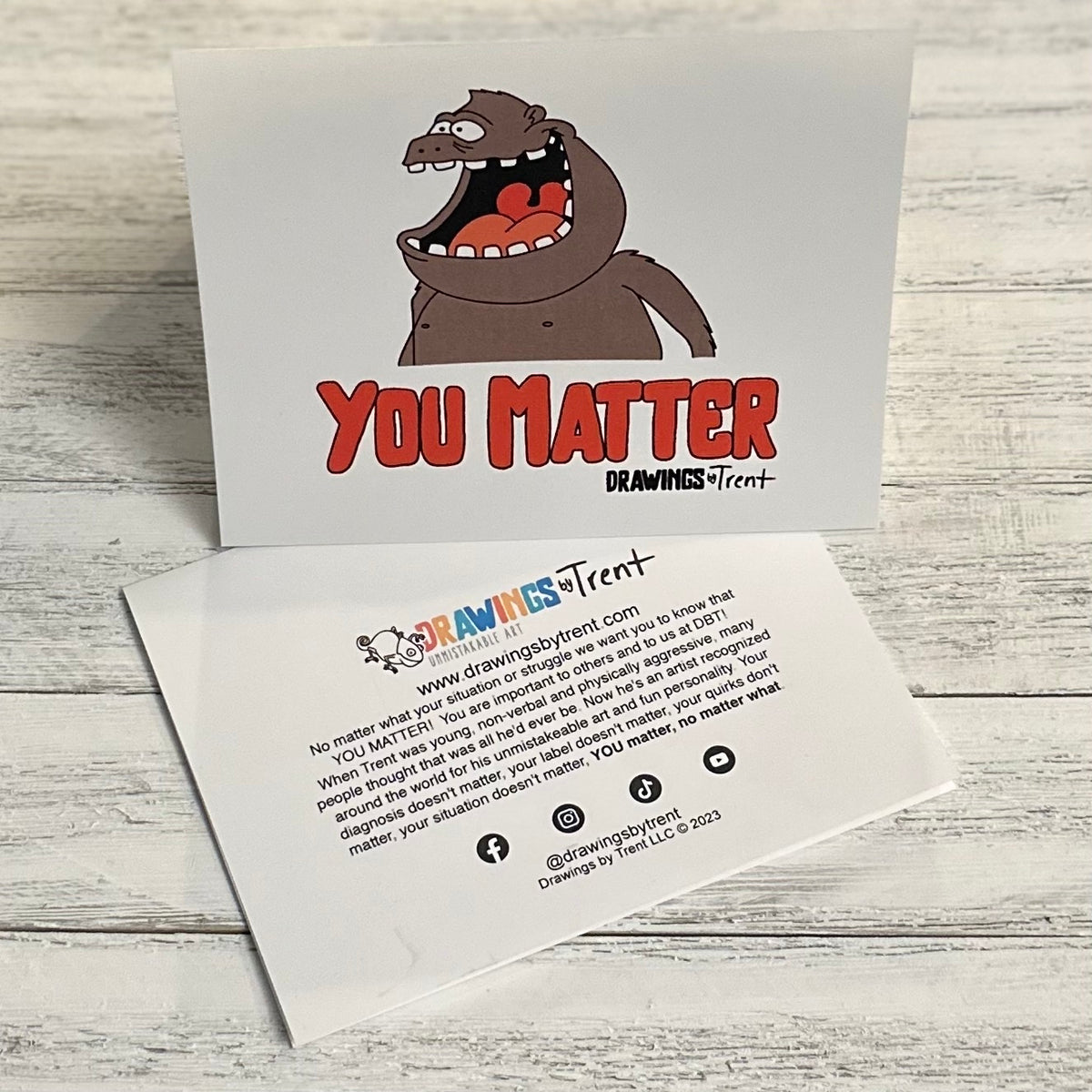 You Matter Occasion Cards