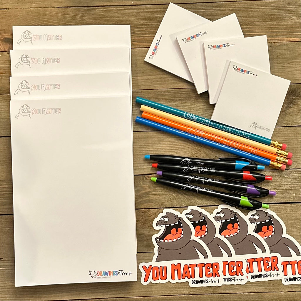 You Matter Inspiration Kit Drawings By Trent