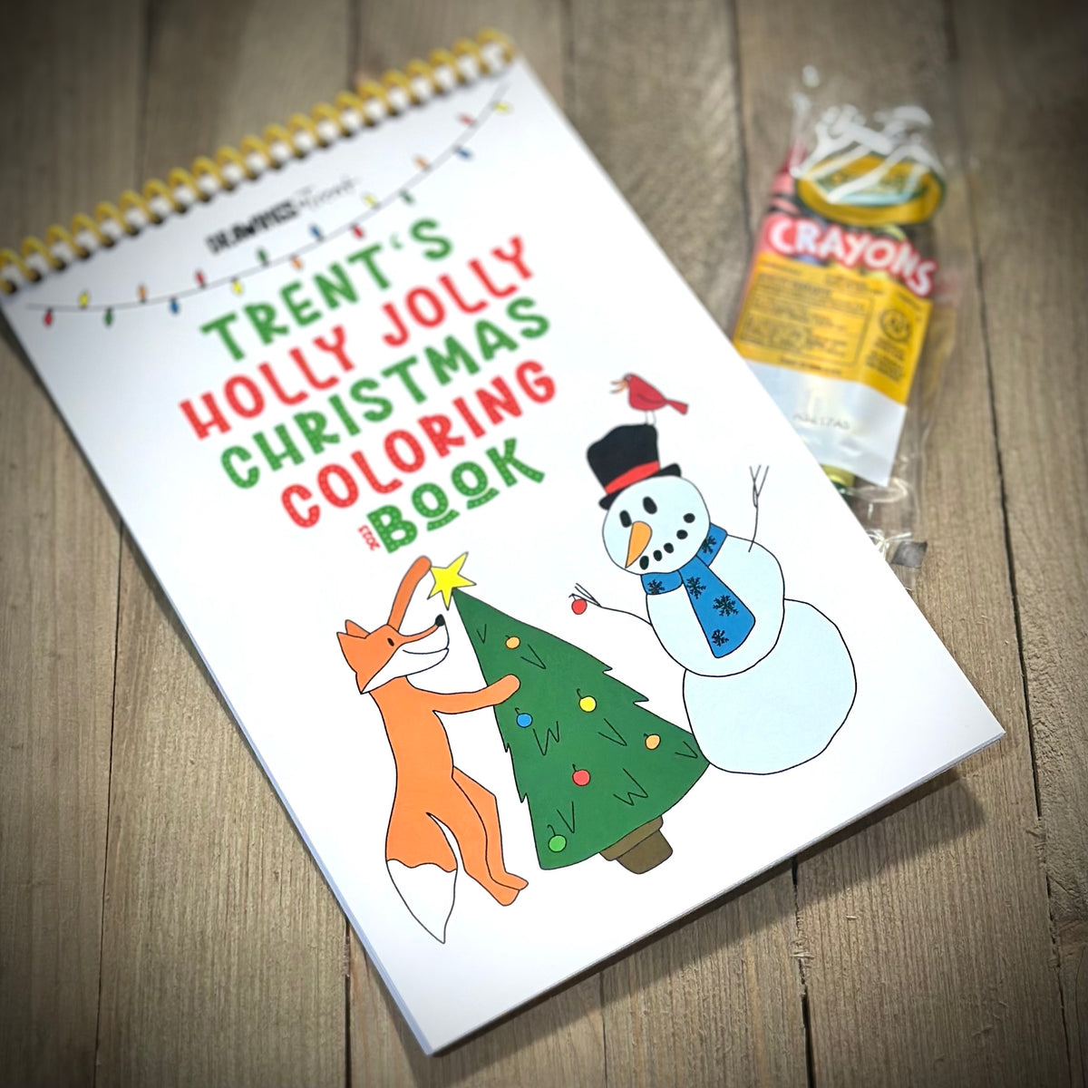 Trent's Holly Jolly Christmas Coloring Book