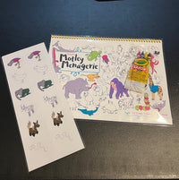 Trent's Motley Menagerie Coloring Book Pack