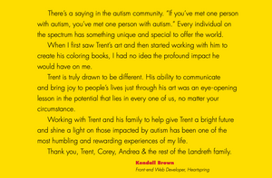 Drawn To Be You - Signed by Trent