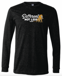 Different Not Less Long sleeve Youth Tee
