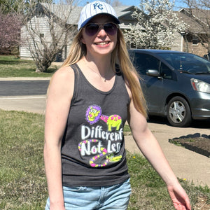 Different Not Less Tank