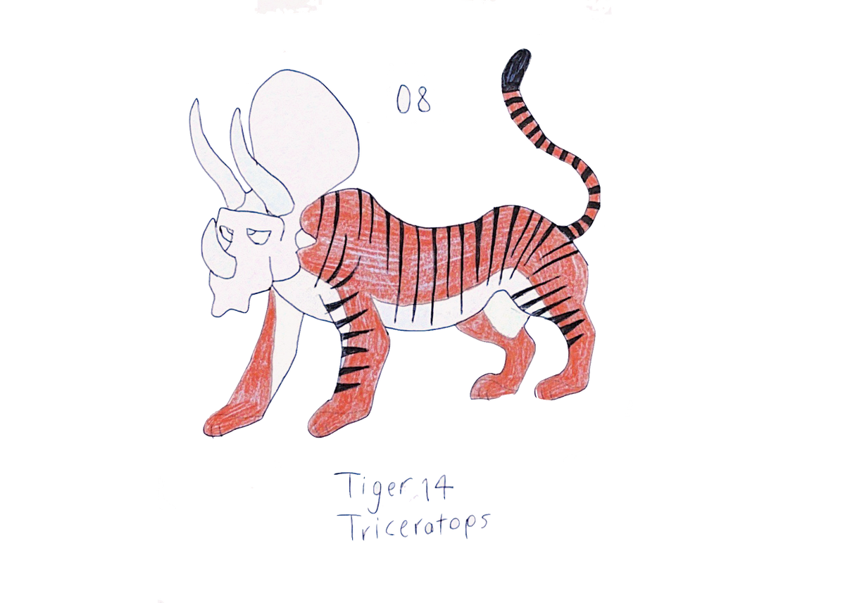 Tiger Triceratops 08