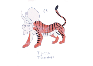 Tiger Triceratops 08