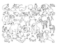 Trent's Motley Menagerie Coloring Book Pack